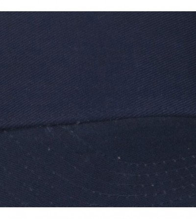 Visors Pro Style Cotton Twill Washed Visor - Navy - CB18H3NEQCG